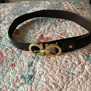 Authentic FERRAGAMO MAN BELT. Genuine Leather.